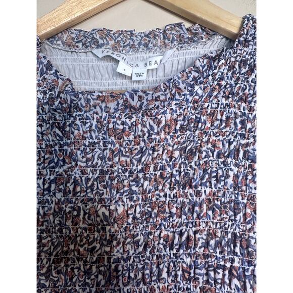 Veronica Beard Farha Vine Floral Dress size 4 - Picture 5 of 9